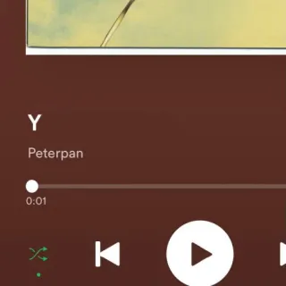 🙂 Peterpan Y
Peterpan
0:01 Reproductor música, Canción, Peter Pan, Audio, App whatsapp sticker
