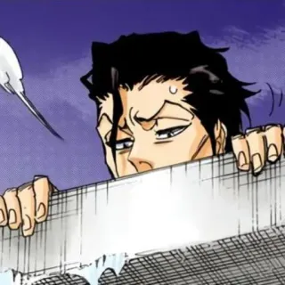 ⚔ Aizen Sosuke Bleach Anime, Manga, Postać, Aizen, Bleach telegram sticker