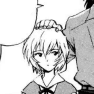🙄 Rei Ayanami Neon Genesis Evangelion Anime, Manga, Rei Ayanami, Evangelion, Personnage, Fille telegram sticker