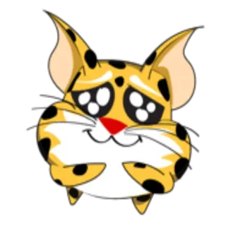 ☺️ kucing, imut, menggemaskan, kartun, stiker, hewan telegram sticker