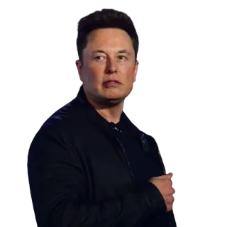 😒 Elon Musk elon musk, empreendedor, negócios, tesla, spacex telegram sticker