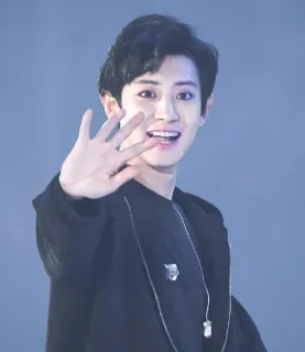 👋 personne, souriant, homme, kpop telegram sticker