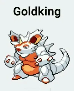 🆘 Goldking binatang, rajagold, makhluk, karakter, monster telegram sticker