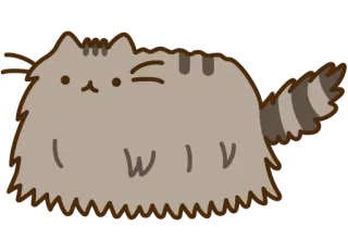 😨 Pusheen 猫, 漫画, 動物, かわいい, ペット telegram sticker