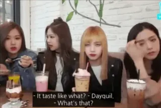 😑 It taste like what? - Dayquil.
-What's that? telegram sticker
