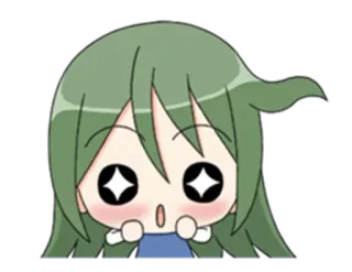 😻 Anime, Cartoon, Chibi, Niedlich, Charakter, Kawaii telegram sticker