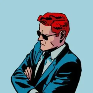 😒 Matt Murdock Daredevil comic book character, superhero, marvel, daredevil, blind, matt murdock telegram sticker