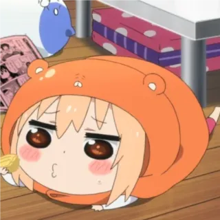 😗 Umaru Doma Himouto! Umaru-chan Anime, Lucu, Umaru, Manga, Kawaii whatsapp sticker