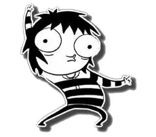 😉 漫画, ステッカー, キャラクター, 面白い, 絵文字 telegram sticker