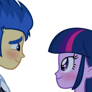 💏 Flash Sentry, Twilight Sparkle My Little Pony Мультфильм, Пони, Дружба, Любовь, Аниме whatsapp sticker