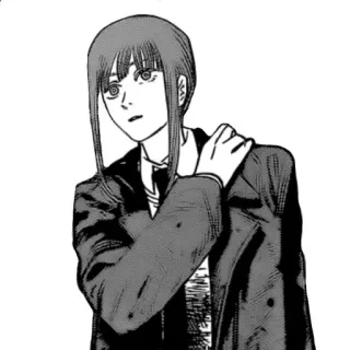 😕 Makima Chainsaw Man anime, manga, chainsaw man, makima telegram sticker