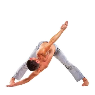 🧘‍♂️ Йога, Мужчина, Упражнение, Фитнес, Поза, Растяжка telegram sticker