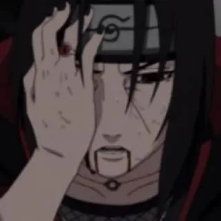🌿 Itachi Uchiha Naruto Anime, Ninja, Sharingan, Uchiha, Itachi telegram sticker