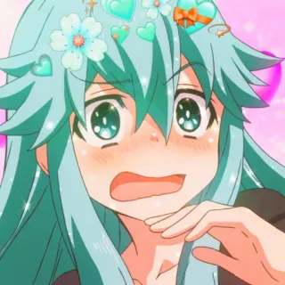 💈 anime, cartoon, cute, girl, kawaii, character, drawing telegram sticker