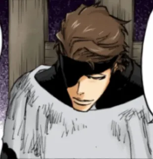 😬 Sosuke Aizen Bleach anime, manga, aizen, captain, soul reaper telegram sticker