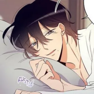 🌚 RUSTLE Anime, Manga, Karakter, Potret, Bantal, Orang telegram sticker