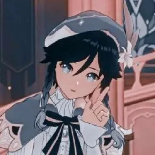 ☝️ Venti Genshin Impact Anime, Video game, Venti, Genshin Impact, Karakter whatsapp sticker