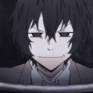 🏹 Dazai Osamu Bungou Stray Dogs Anime, Manga, Dazai, Bungou Stray Dogs, Charakter telegram sticker