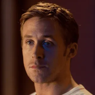 😐 Ryan Gosling актер, знаменитость, фильм, портрет telegram sticker