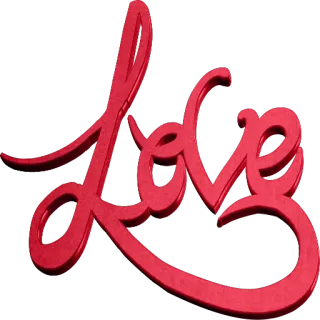 ❤️ Love 爱, 心, 红色, 浪漫, 情人节, 爱意 telegram sticker