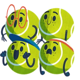 TENNIS @TheRealNoddyTennisMaster telegram stickers