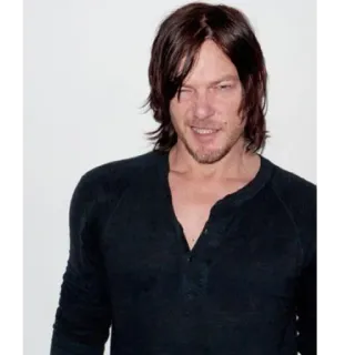 😉 Norman Reedus acteur, beroemdheid, man, portret whatsapp sticker
