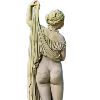 🍑 statue, nude, art, sculpture, classical telegram sticker
