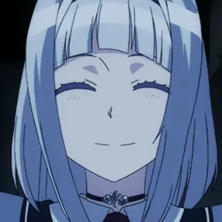 😄 Anime, lächelnd, Charakter telegram sticker