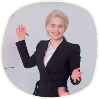 😂 Frau, Business, Lächeln, Porträt, Erfolg, weiblich telegram sticker
