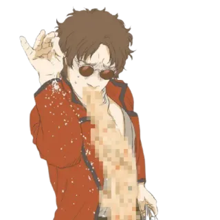 🔷 anime, salt bae, cooking, meme, salting, food telegram sticker