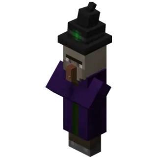 🧪 Minecraft, sorcière, jeu vidéo, cubique whatsapp sticker