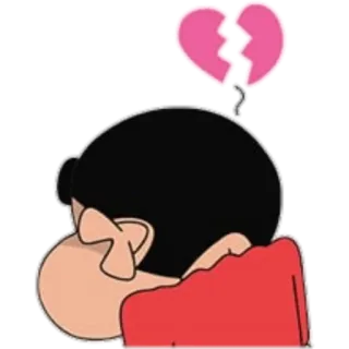 ❤ การ์ตูน, เศร้า, อกหัก, อารมณ์, อนิเมะ, ซึมเศร้า telegram sticker