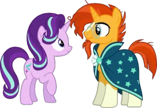 ❤ Starlight Glimmer My Little Pony poni, Starlight Glimmer, dibujos animados, amistad, fantasía, magia telegram sticker