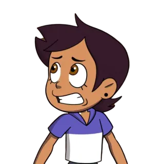 😖 Luz Noceda The Owl House Dibujos animados, Disney, Animación, Bruja, The Owl House, Luz Noceda telegram sticker