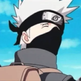 ⚡️ Kakashi Naruto Kakashi, Naruto, anime, manga, ninja, character telegram sticker