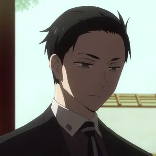 💳 Daisuke Kambe The Millionaire Detective Balance: Unlimited Anime, Detektiv, Millionär, Reich, Ernst telegram sticker