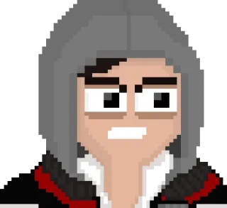 🤨 Pixel art, Hoodie, Potret, Karakter whatsapp sticker