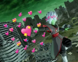 🥰 Zamasu Dragon Ball Anime, Corazones, Villano, Dragon Ball, Personaje telegram sticker