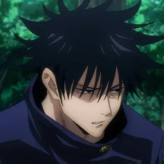 🐺 Megumi Fushiguro Jujutsu Kaisen Anime, Manga, Megumi Fushiguro, Jujutsu Kaisen, Charakter, Animation whatsapp sticker