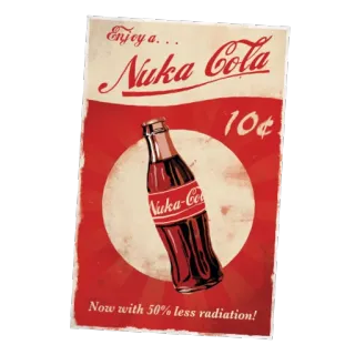 Fallout posters pack telegram stickers