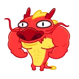 Chinese Dragon whatsapp stickers