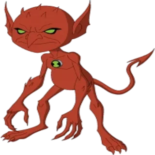 😄 Imp Мультфильм, Персонаж, Бес, Демон, Монстр, Инопланетянин telegram sticker