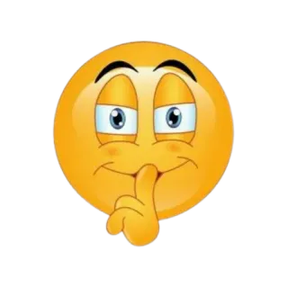 🤫 emoji, silenzio, shh, quiete, segreto, dito, bocca, faccia telegram sticker