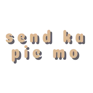 🤩 send ka
pic mo whatsapp sticker