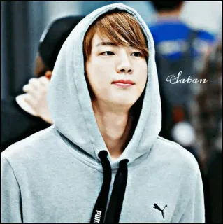 💲 Satan kpop, jin, bts, 偶像, 撒旦 telegram sticker