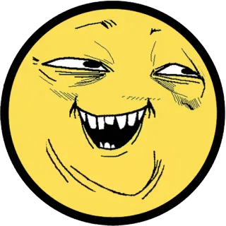 😏 Emoji, Visage, Drôle, Mème, Expression, Humour, Internet telegram sticker
