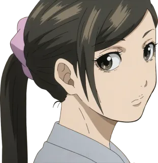 👀 Anime, Mädchen, Frau, Charakter, Porträt whatsapp sticker