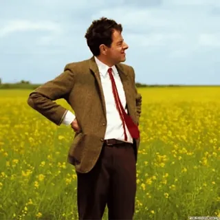 ⏰ Mr. Bean Mr. Bean, Rowan Atkinson, Humour britannique, Personnage, drôle telegram sticker