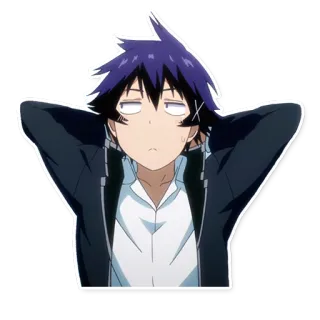 😪 Anime, Sticker, Cartone animato, Personaggio telegram sticker