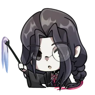 😶 อนิเมะ, ตัวละคร, มังงะ, ภาพประกอบ telegram sticker